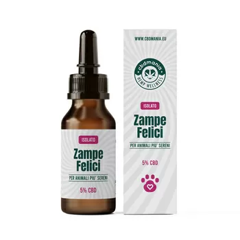 Olio cbd zampe felici