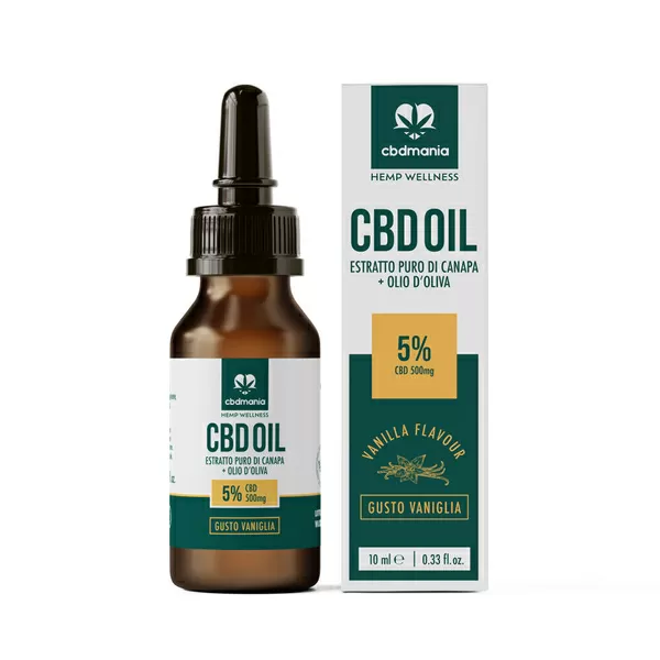 Olio cbd vaniglia 5