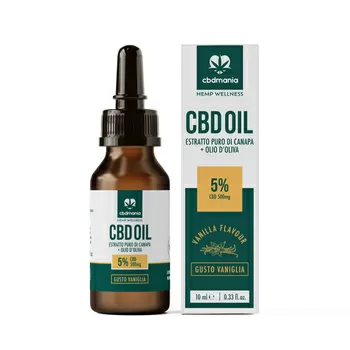 Olio cbd vaniglia 5