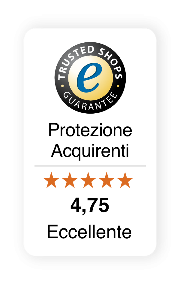 Sigillo di Qualità Trusted Shops cbdmania.it con Protezione Acquirenti