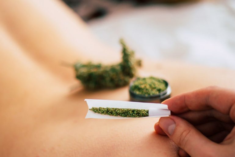 Marijuana enhances sex and masturbation, survey finds.