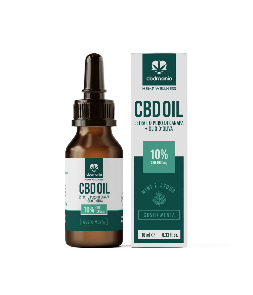 Olio cbd menta 10