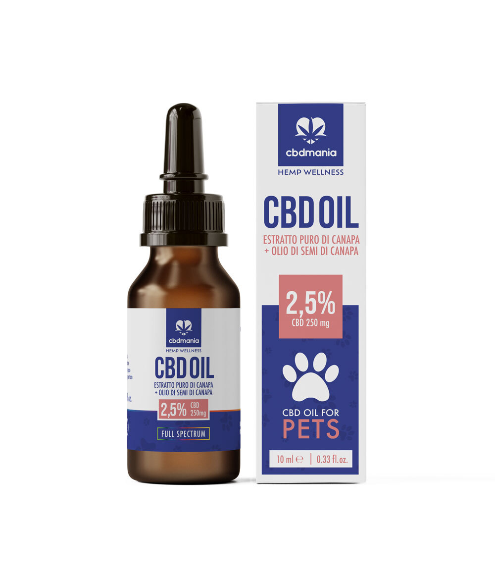 Olio cbd pet 2 5