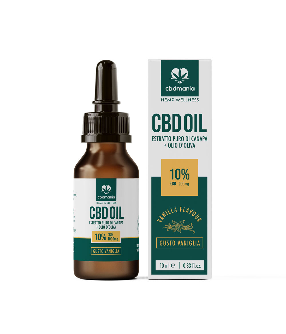 Olio cbd vaniglia 10