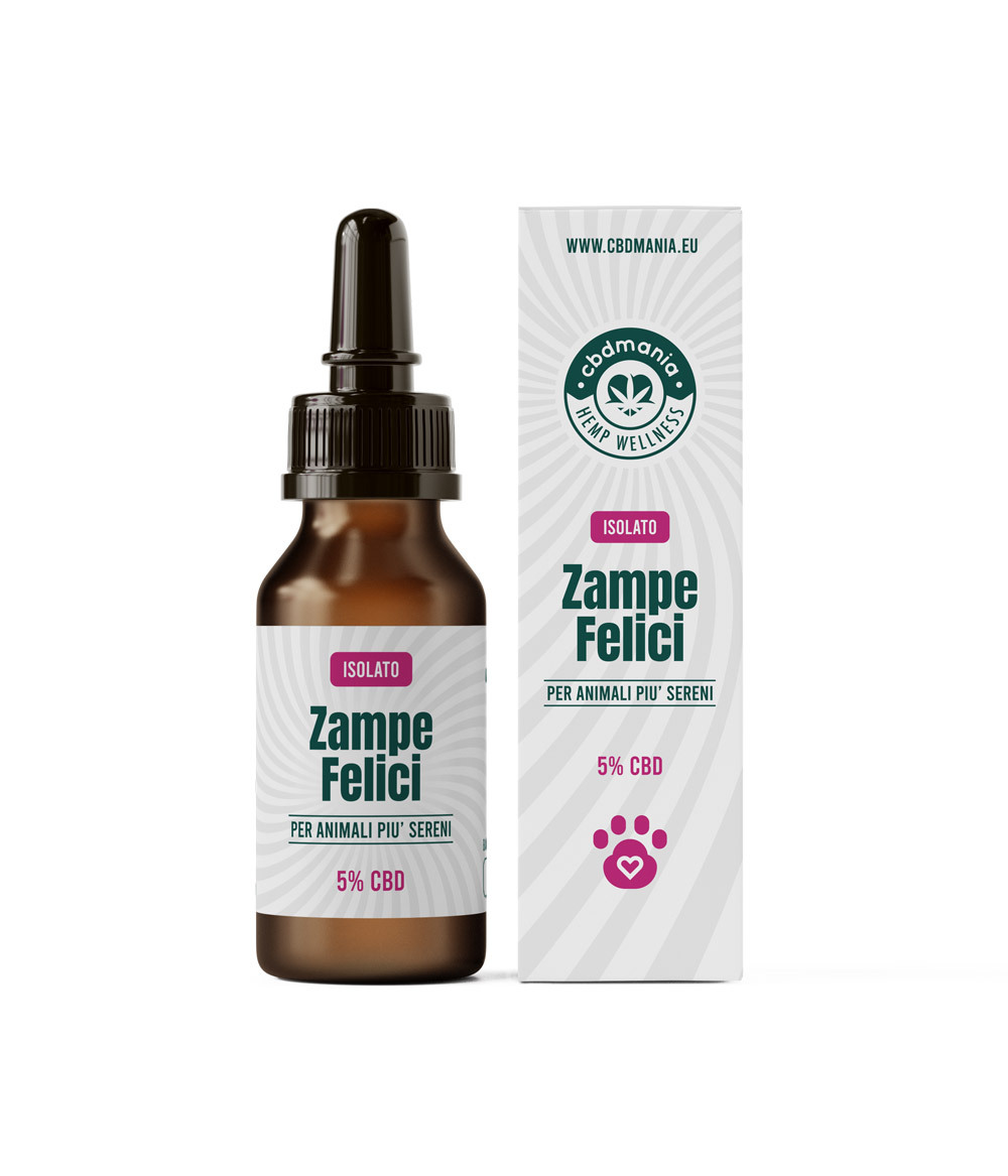 Olio cbd zampe felici